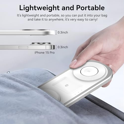 3 in 1 Fast Wireless Charger Stand for iPhone