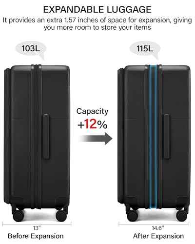 28 Inch Expandable Checked Luggage