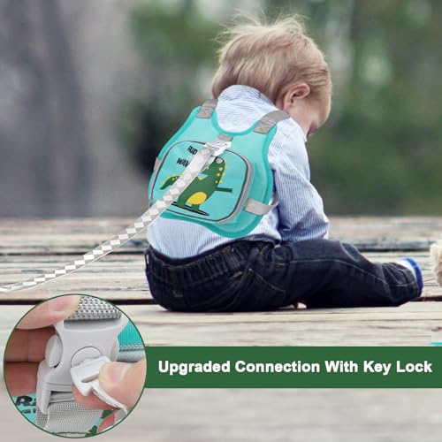 Toddler Harness Leash+ Anti Lost Wrist Link