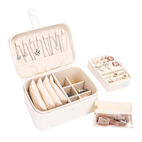 2 Layer Portable Jewelry Box