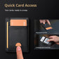 Slim Minimalist Front Pocket RFID Blocking Leather Wallets for Men and Women
