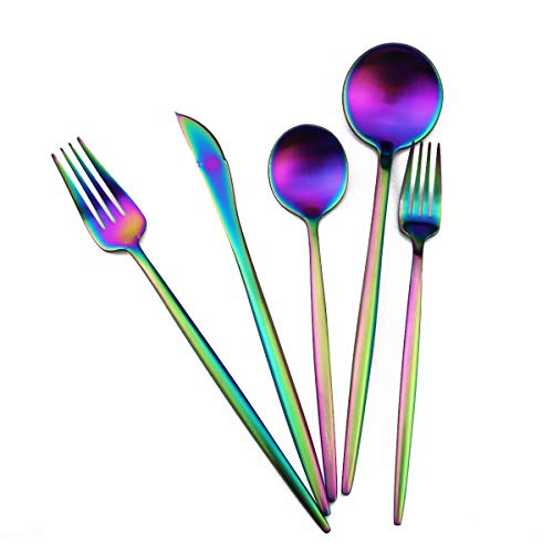 Matte Rainbow Silverware