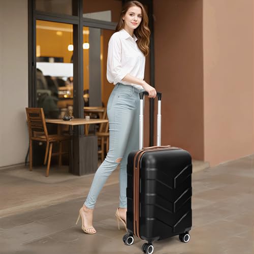 Luggage Sets 3 Piece with Spinner Wheel (3 Count)