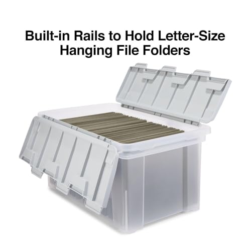 Wing Lid File Totes (2 Count)