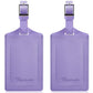 2 Pack Luggage Tags for Suitcases Airplane Travel Essentials (2 Count)