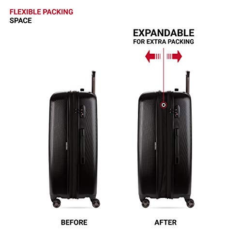 7272 Energie Expandable Hardside Luggage with Spinner Wheels and TSA Lock