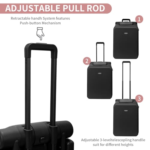 Expandable Luggage with Spinner Wheels