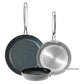 3-Piece 8”, 10”, 12” Forged Lightweight Frying Pan Set