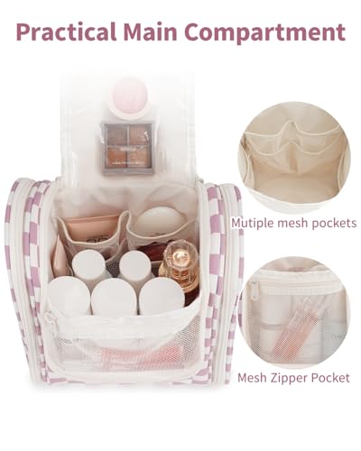 Small Hanging Travel Toiletry Bag for Women