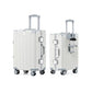 20 Inch Carry On Zipperless Luggage with Cup Holder