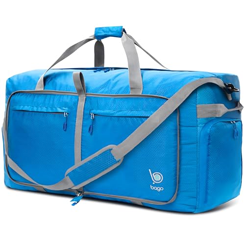 Travel Duffle Bag for Women & Men. Extra Large Foldable Duffel Bags