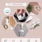 Reusable Silicone Magnetic Cord Ties (8 Count)