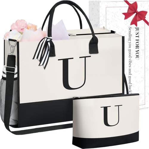 Personalized Initial Tote Bag