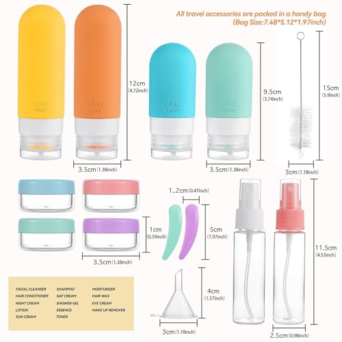 Travel Bottles Kit (16 Count)