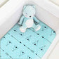 Stretchy Bassinet Sheet Set BROLEX 2 Pack Snug Fitted Cradle Fitted Sheets for Bassinet Pads (2 Count)