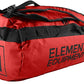 Trailhead Duffel Bag Shoulder Straps Waterproof Red Medium