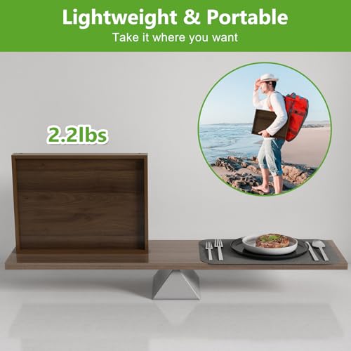 FSC 100% Bamboo Bed Tray with Folding Legs