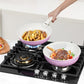15Pcs Cookware Set with Detachable Handle