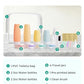 18 Pack TSA Approved Travel Bottles for Toiletries (3.9 Count)