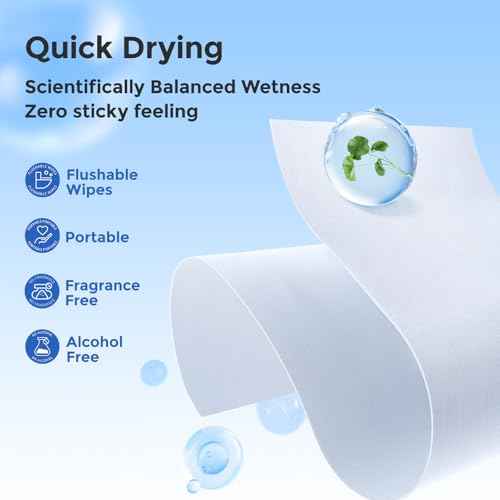 Butt Wipes Corner (154 Count)