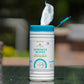 1 Pack Surface Cleaning Wipes with Bleach (75 Count)