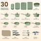 30pcs Pots and Pans