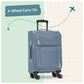 Rio Lightweight Softside Rolling Carry