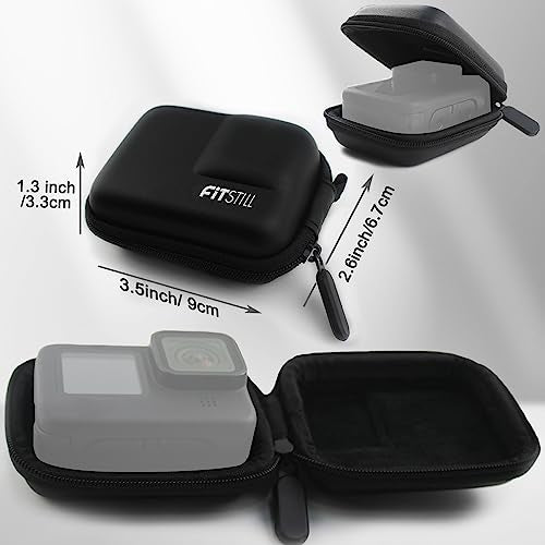 Black PU Mini Carrying Case for Go Pro Hero 13 Black