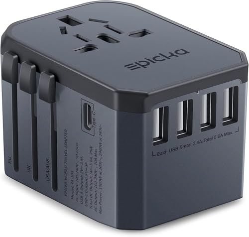 Universal Travel Adapter with 1AC