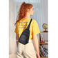 Crossbody Bags for Women Leather Sling Bag for Woman Travel Black