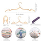 20 Pcs Foldable Travel Hangers (20 Count)