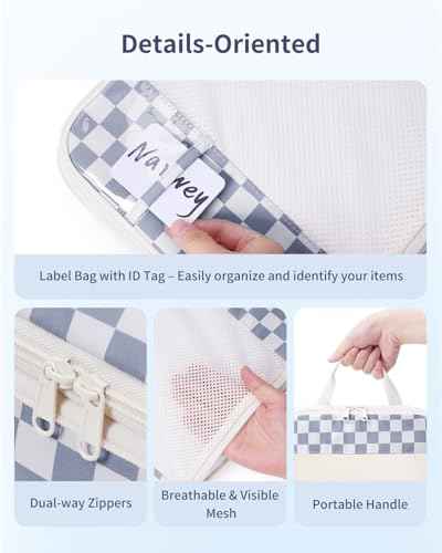 5 Set Compression Packing Cubes for Travel