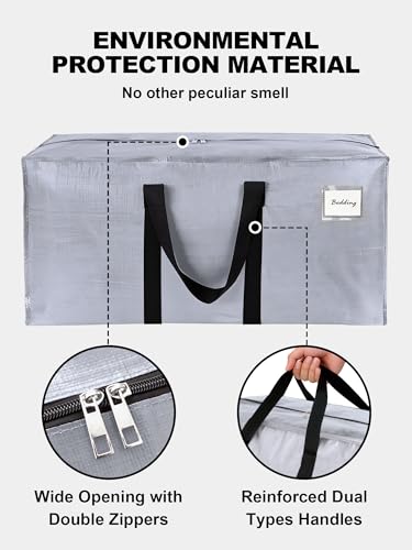 Supports 200lbs Heavy Duty Moving Bags (8 Count)