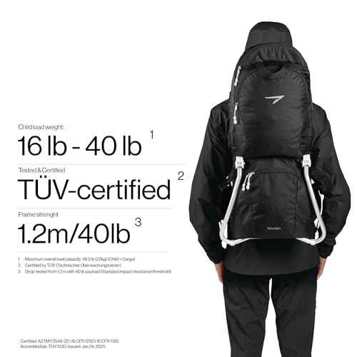 Mountain Scandinavian Hiking Baby Carrier Backpack