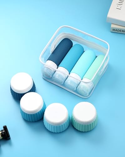 Travel Bottles for Toiletries 8 Pack (8 Count)