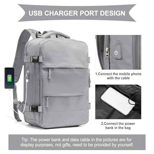 Vacuum Backpack Travel with Pump