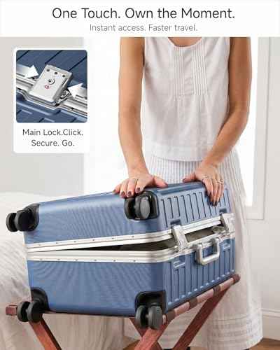 2 Piece Zipperless Luggage Set (2 Count)