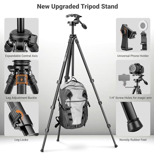 66" Travel Tripod for Camera