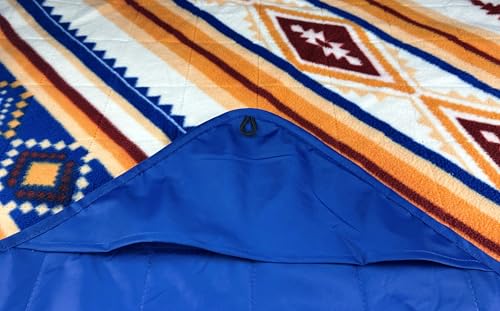 Waterproof 350 GSM Fleece or Sherpa Stadium Blanket