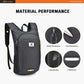 Small Daypack 10L Hiking Backpack Packable Lightweight Travel Day Pack for Women Men