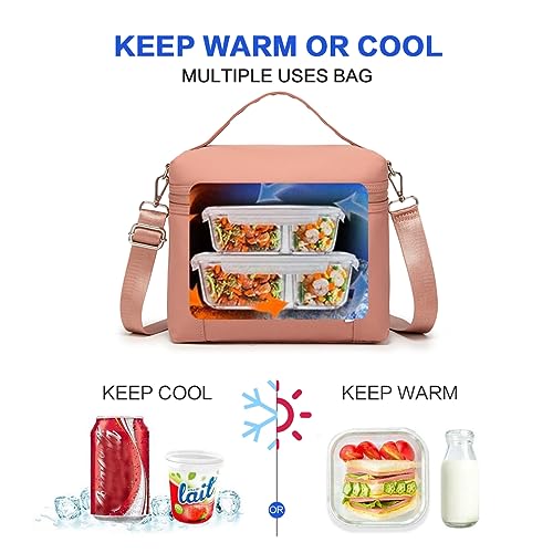 NOL 8L Insulated Lunch Bag for Women
