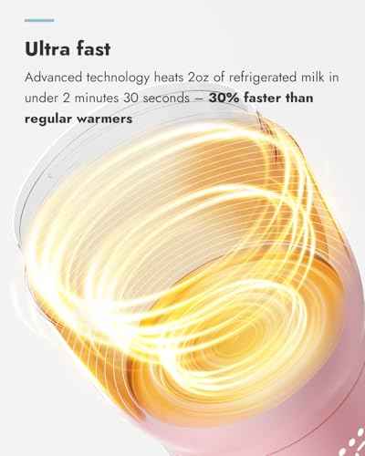 2X Faster Portable Baby Bottle Warmer Pro for Travel