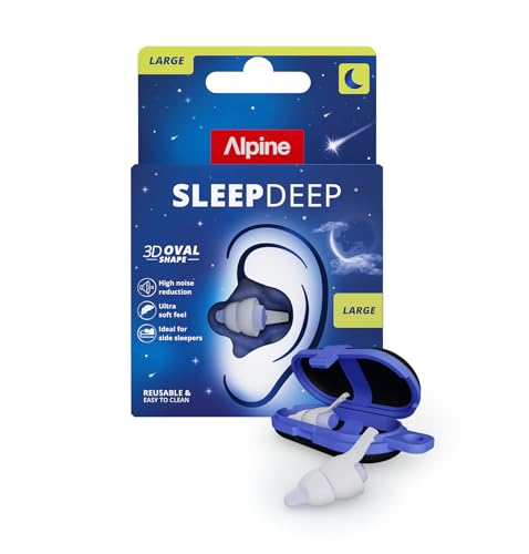 SleepDeep Reusable Earplugs for Sleeping