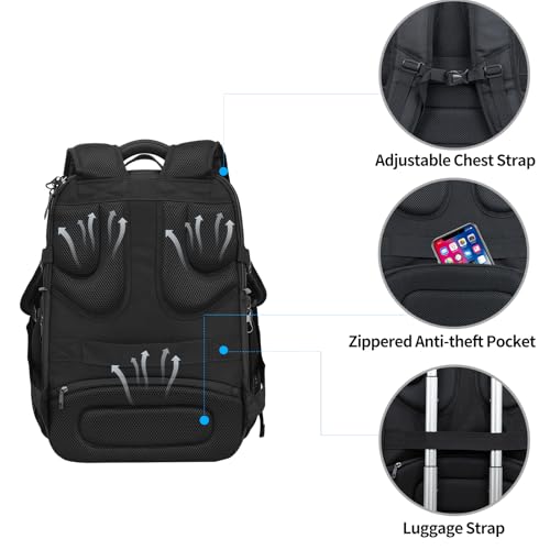 Laptop Backpack 18.4 Inch XXXL Computer Backpack for Men