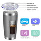 20oz Tumbler with Lid and Straw Stainless Steel Tumbler Cup Vacuum Insulated Double Wall Travel Coffee Mug Powder Coated Coffee Cup