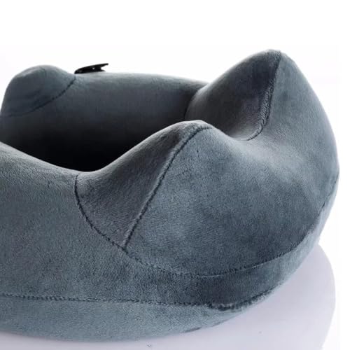 Inflatable Travel Neck & Shoulder Pillow for Airplanes&Long Trips