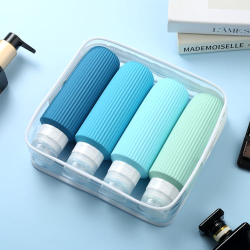 Travel Bottles for Toiletries (4 Count)