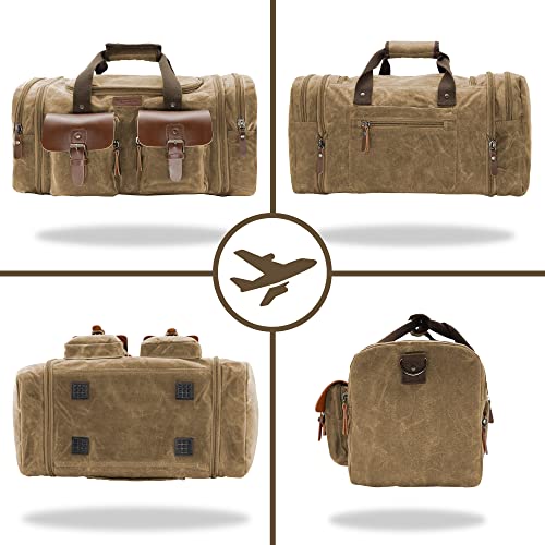 Waxed Canvas Duffle Bag