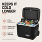 Xtreme 50qt Rolling Cooler with Wheels