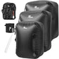 Vacuum Bags for Travel with Wireless Pump (3 Count)